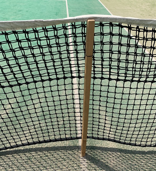 KTネット 全天候式上部ダブル 硬式テニスネット センターストラップ付き 日本製 〔サイズ：12.65×1.07m〕 ブラック KT1227