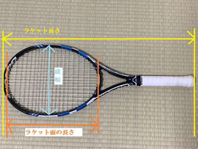テニスラケットの長さ規程とラケット選び。 テニスナビ